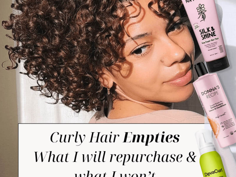 Curly Hair Empties: What I’ll Repurchase + What I&nbsp;Won’t