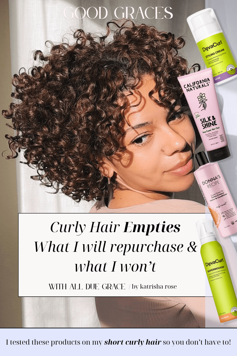 Curly Hair Empties: What I’ll Repurchase + What I&nbsp;Won’t